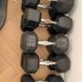 Home Gym Equipment  HIT Fitness Dumbbells, Olympic Bars, Plates & Bench Image 4