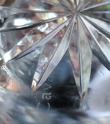 Vintage Cavan Irish Crystal Sheelin Pattern Flower Vase