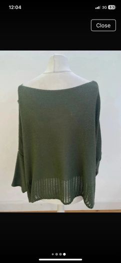 Asymmetric cotton knit size 10-12
