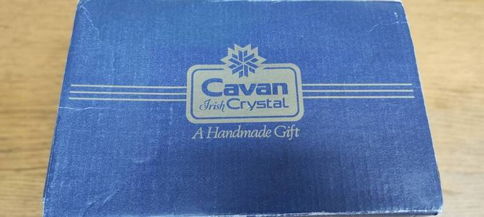 Vintage Cavan Irish Crystal Tankard, Handmade Cut Crystal, 1/2 Pint (1980s)