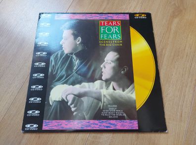 Tears For Fears - Scenes From The Big Chair - Scarce Cd Video Disc