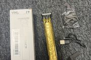 Pro Gold Dragon T-Blade Trimmer 8pc Grooming Kit