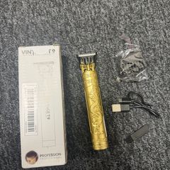 Pro Gold Dragon T-Blade Trimmer 8pc Grooming Kit