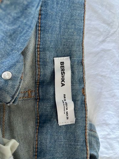 Bershka low rise bootcut jeans