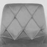 Ivory Luxe Velvet Bar Stool  Adjustable Image 9