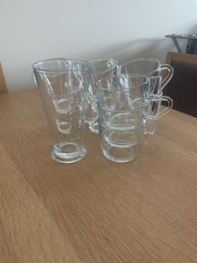 Selection of Glass Coffee Cups