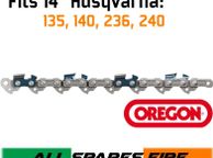 main image for ad Husqvarna 135 140 236 240 14" Oregon Chainsaw Chain Fits 91vxl-52e