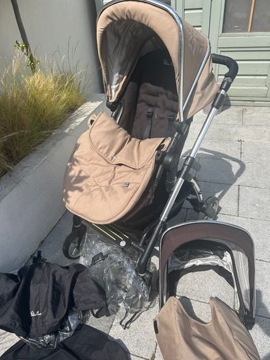 Pram and car seat bundle