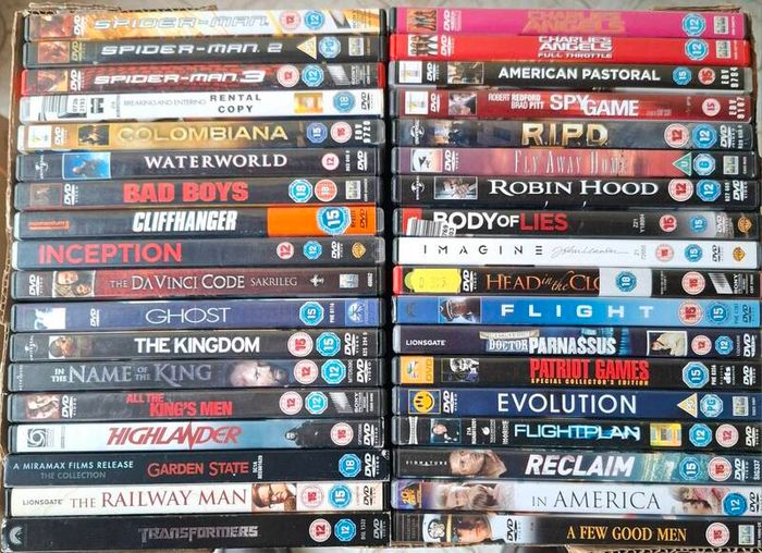 DVDS over 400 dvds for sale.