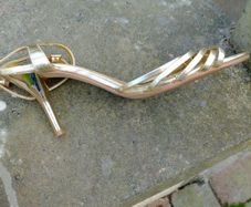 gold wedding shoes