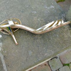 gold wedding shoes