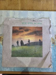 Bee Gees You Win Again 7 inch single