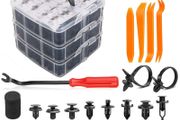 Car Plastic Retainer Clips Automobile Fender Push Pin Rivet Door Trim Panel Retainer Automobile Bumper Mixed Size Fasteners Tool
