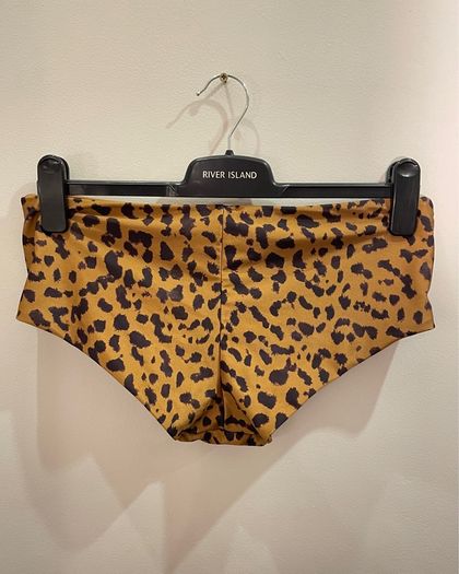 H&M Leopard Bikini Bottoms Size 16!