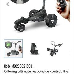 Electric golf trolley