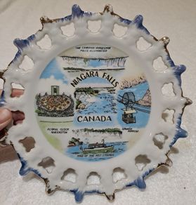 Vintage Niagara Falls plate