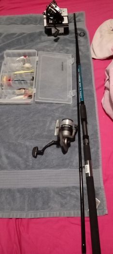 Kinetic spinning rod kit setup