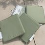 Garden Seat Cushions x 4 - Blooma Brand - Green Image 2