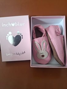 Inch blue shoes