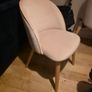 velvet chair pink chair Image 2