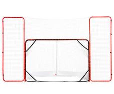 Hockey Goal with Backstop and Targets Street Outdoor Steel Hockey Net 182.9 cm