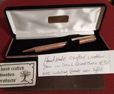 Hand crafted pen