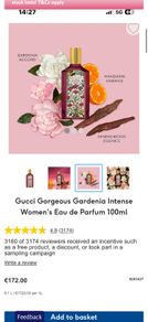 Gucci Flora Gorgeous Gardenia Intense 100ml for her
