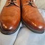 Ted Baker Mens Brown Leather Dress Shoes Image 2