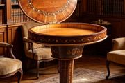 Irish Killarney ware centre table