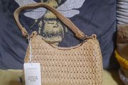 New wicker handbag