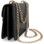 Womens black handbag with LOve Birds Image 2