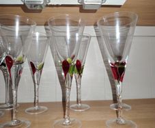 Set of 6 Wine Glasses
