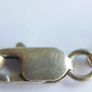 Vintage Sterling Silver 925 Figaro Chain Bracelet Image 3