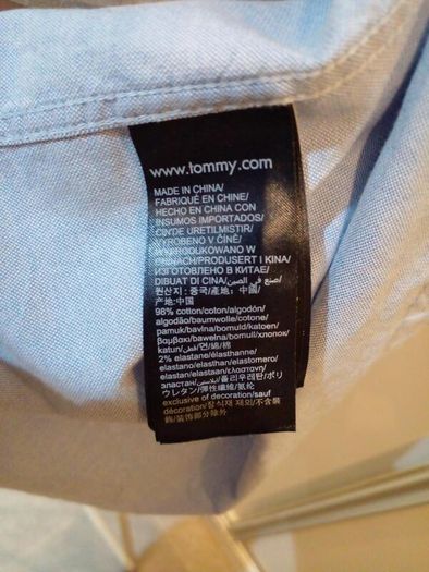 Tommy Hilfiger girls blue shirt Size S