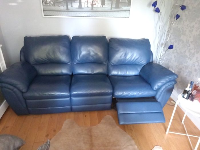 leather sofa