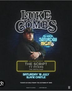 Luke Combs @ Slane - Sat - Front Standing