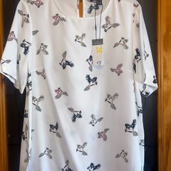 Bnwt size 14 penneys ivory top