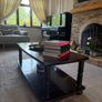 Vintage wood coffee table Image 3