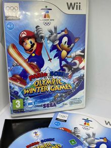 Mario and sonic Olympic winter games wii