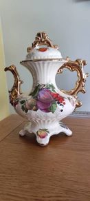 Antique Staffordshire Ironstone Large Tea Pot