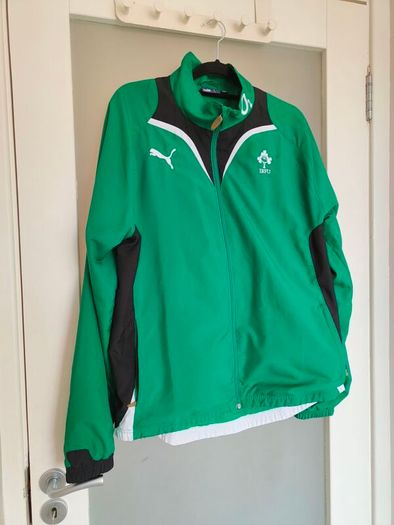 Vintage 2011/12 Puma Ireland Rugby Union (IRFU) training jacket