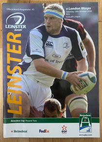 2008 Leinster v London Wasps - Heineken Cup Programme