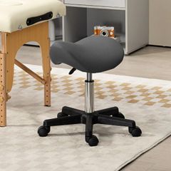 Adjustable Rolling Saddle Stool