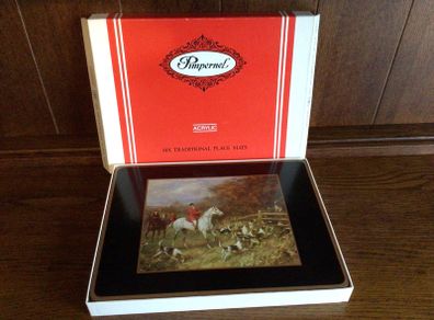 Pimernel Hunt Scene Tally Ho Place Mats