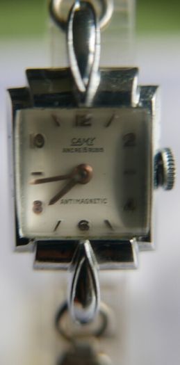 Vintage1930s CAMY Ancre 15 Rubis Ladies Watch Vintage Hand Wind Up Wrist Watch Art Deco  Swiss Made Working