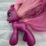 My Little Pony Cheerilee Ponytails 2008 Purple Pink Brushable approx. 10 cm. Used Please see photos Image 6