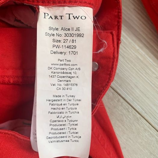 red Jeans Parttwo