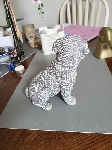 Pug dog ornament