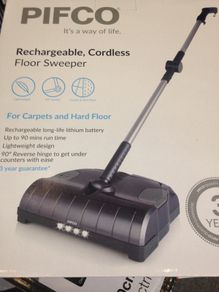 Cordless Floor Sweeper Rechargeable