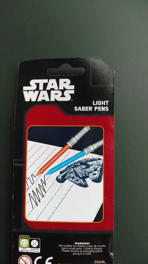 Star Wars Sabre Pens As New